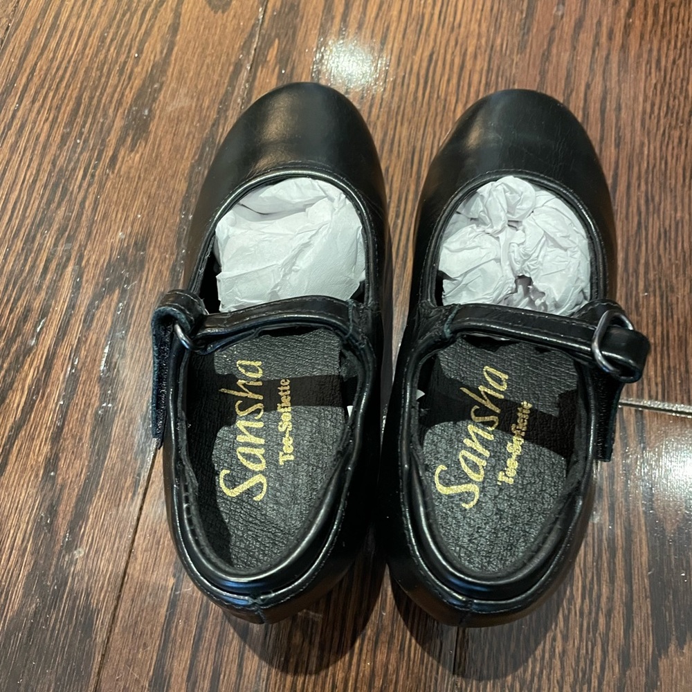 Sansha Leather Tap Shoes Size C